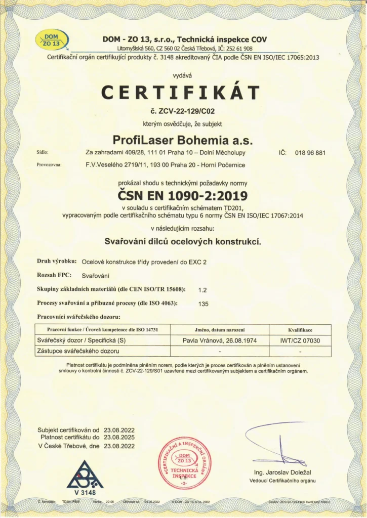 ČSN EN 1090-2:1090